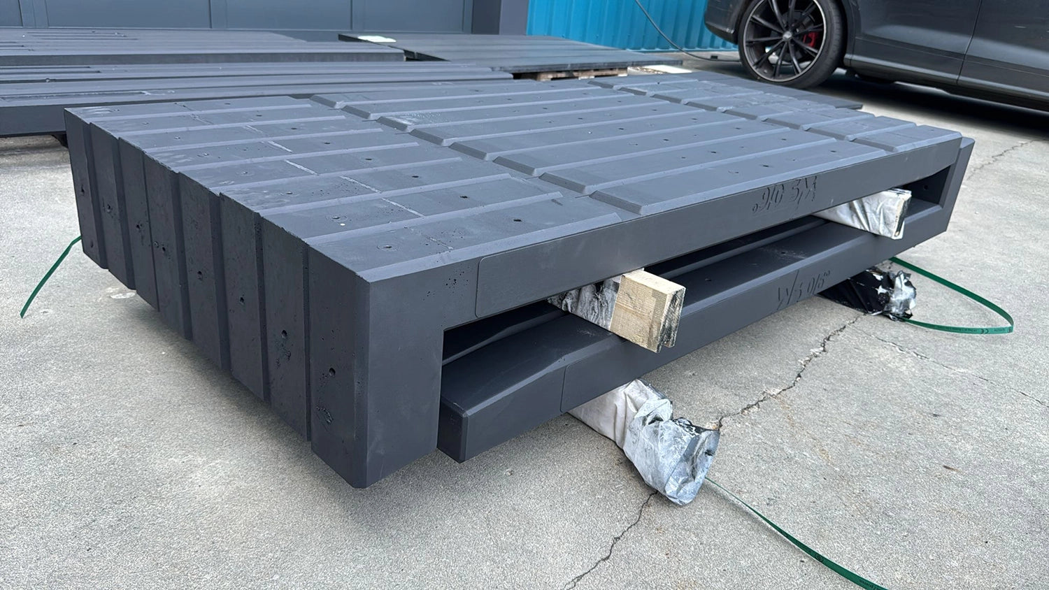 WATTSTONE 6° V2 - PV-Aufständerung aus Feinbeton ohne Zubehör