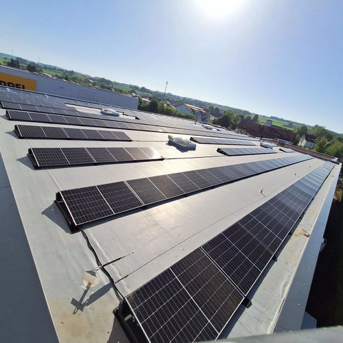 PV-opstelling WATTSTONE 10° van fijnbeton zonder accessoires