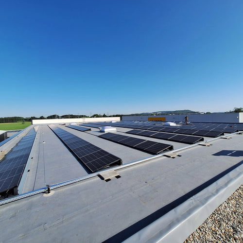 PV-opstelling WATTSTONE 10° van fijnbeton zonder accessoires