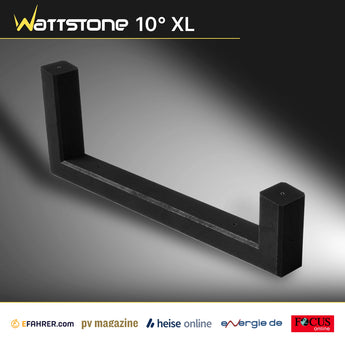 Gründach PV-Aufständerung WATTSTONE 10° XL aus Feinbeton ohne Zubehör