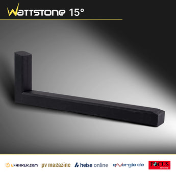 Wattstone 15 Grad PV-Aufständerung aus Feinbeton