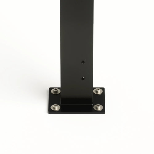 ZaunPV Black Steel - Grundset für 4 PV-Module