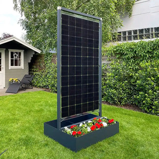 Solarblumenkasten Matilda 370Wp Sichtschutz Bifazial, WATTSTONE b2b