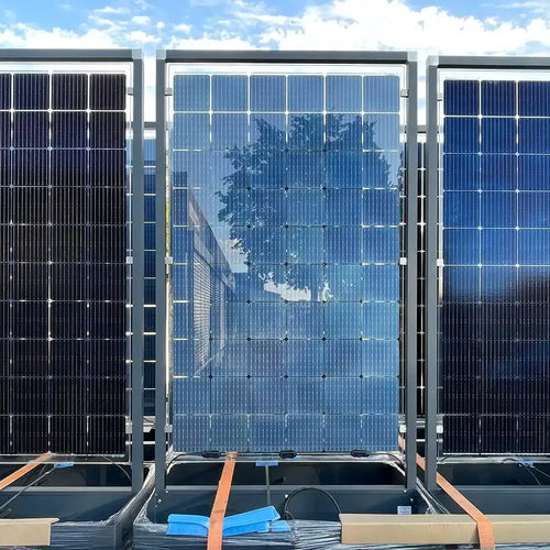 SoliTek 370W rahmenloses PV-Modul Glas-Glas Bifazial, WATTSTONE b2b